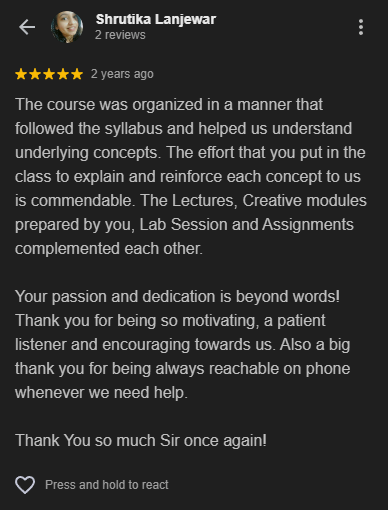 Student Review