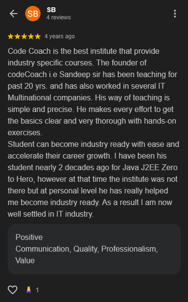 Student Review