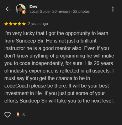 Student Review