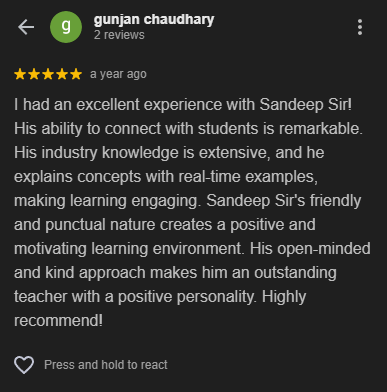 Student Review