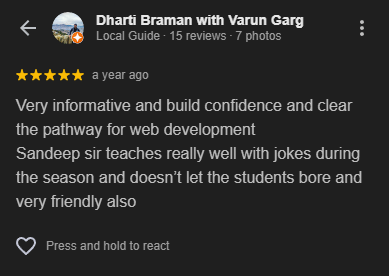Student Review