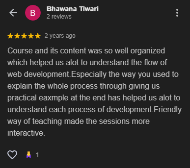 Student Review